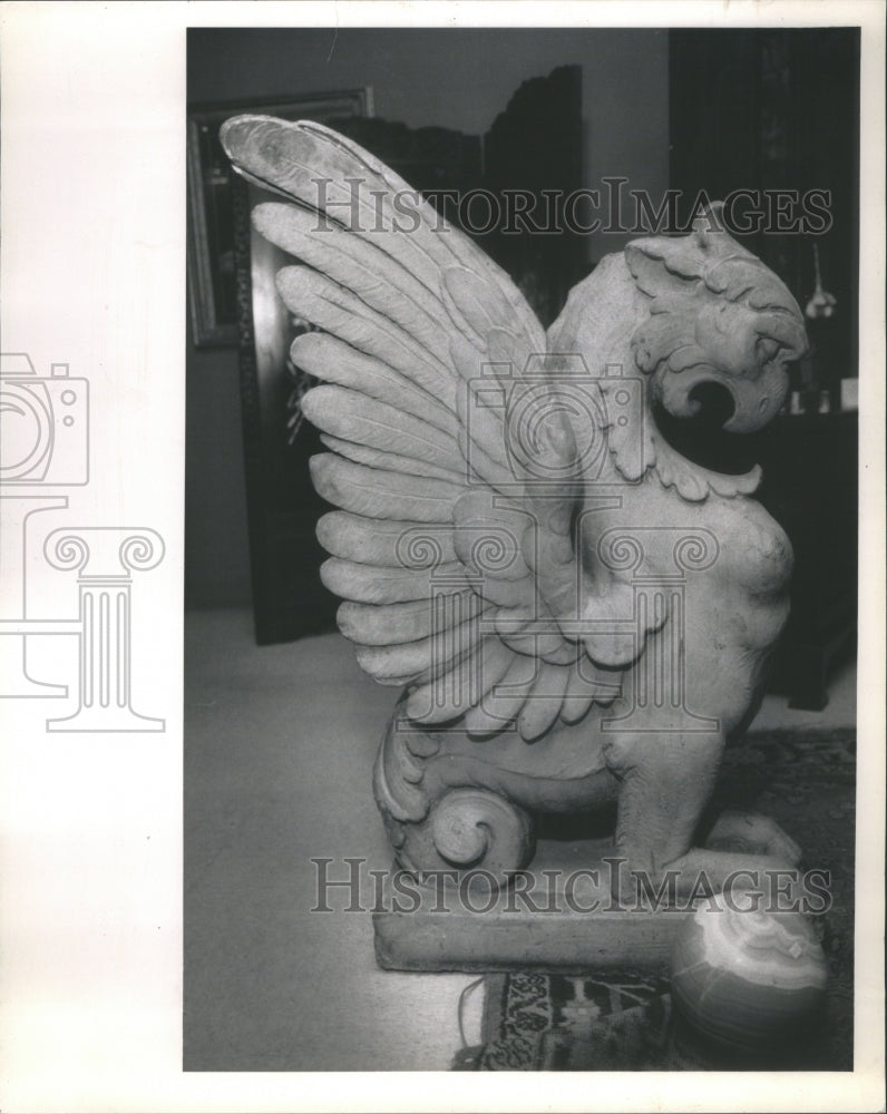 1989, 17th Cen Italian Gargoyle Roan Gallery - RRU09563 - Historic Images