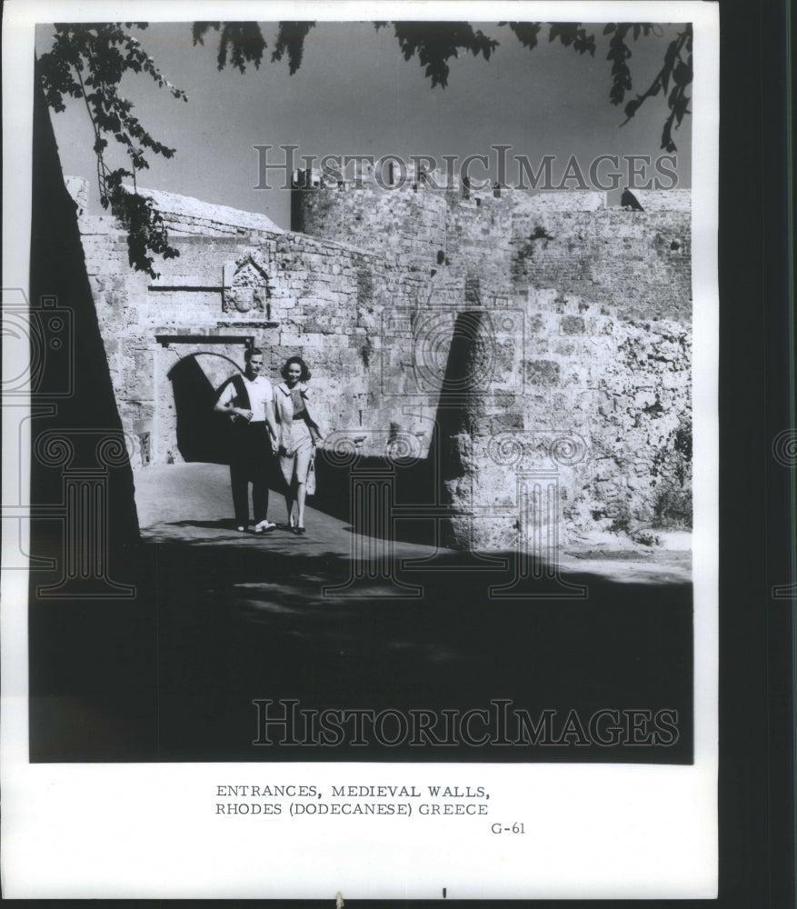 1965 Press Photo Rhodes Dodecanese Greece - RRU09645 - Historic Images