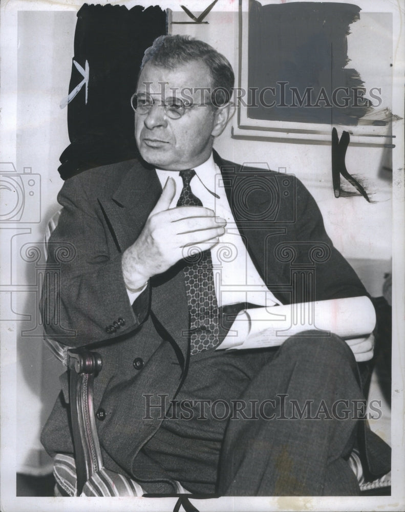 1943 Press Photo Sidney Hillman, Labor Leader - RRU09767 - Historic Images