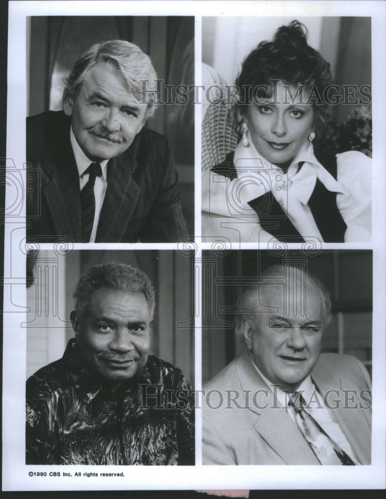 1990 Evening Shade Hal Holbrook Elizabeth - Historic Images