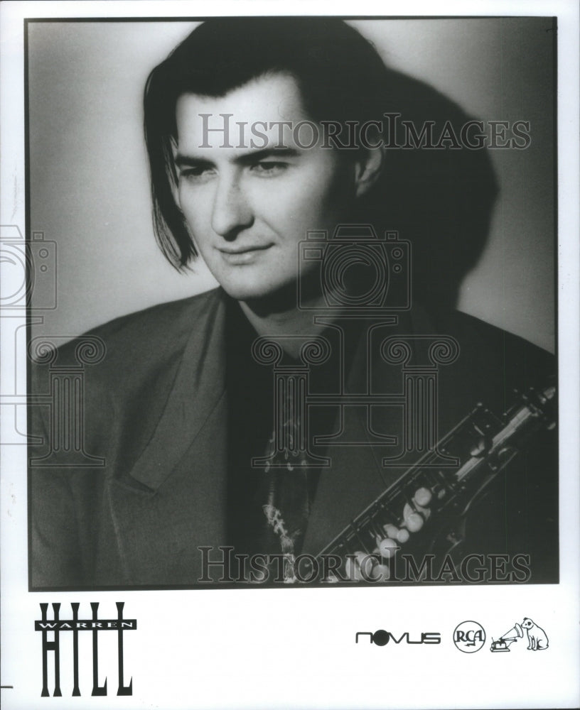 1992, Warren Hill Canadian Jazz Saxophonist - RRU09891 - Historic Images