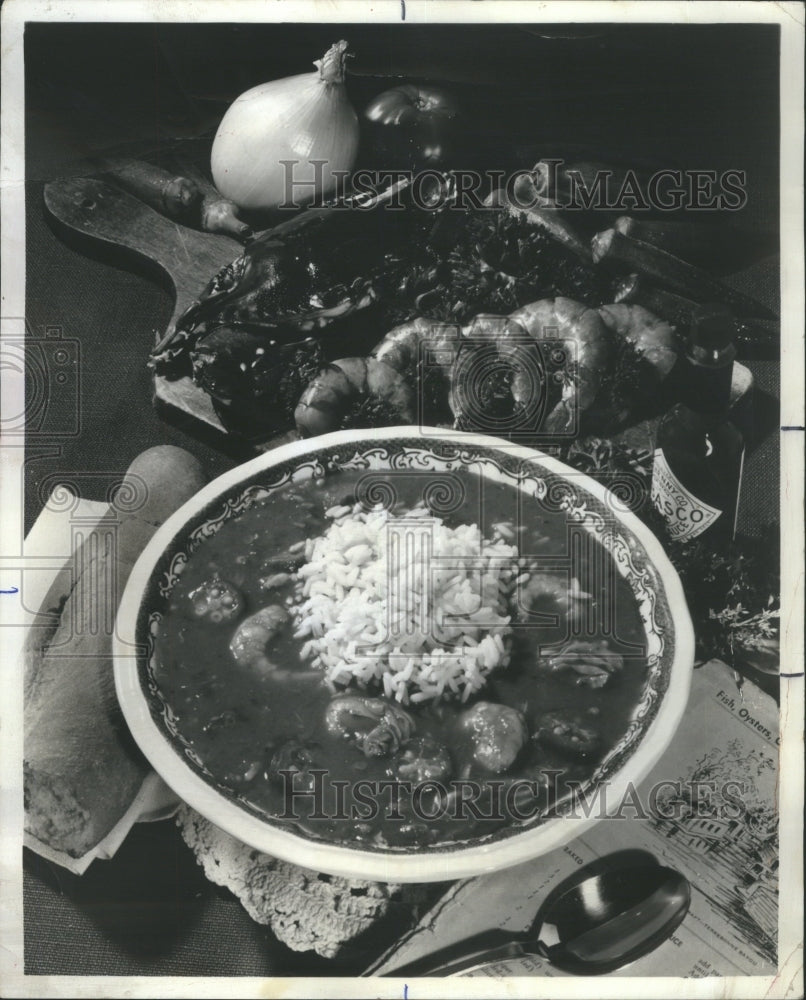 1982 Creove Seafood Gumbo Cajun Spiced Herb - Historic Images