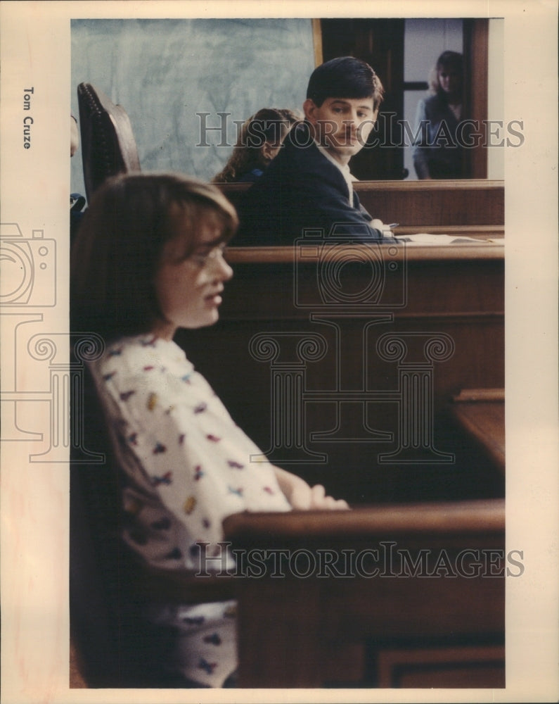 1990 Teen Court Crawfordsville Indiana - Historic Images