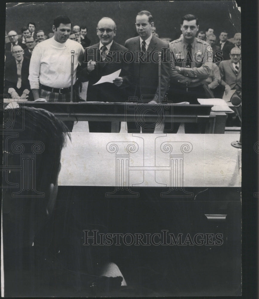 1970 Magistrate Allen F Rosin Judge Mack - Historic Images