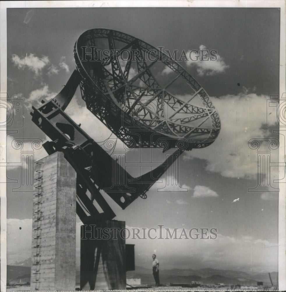 1957 Telescope Boulder Laboratories Track - Historic Images