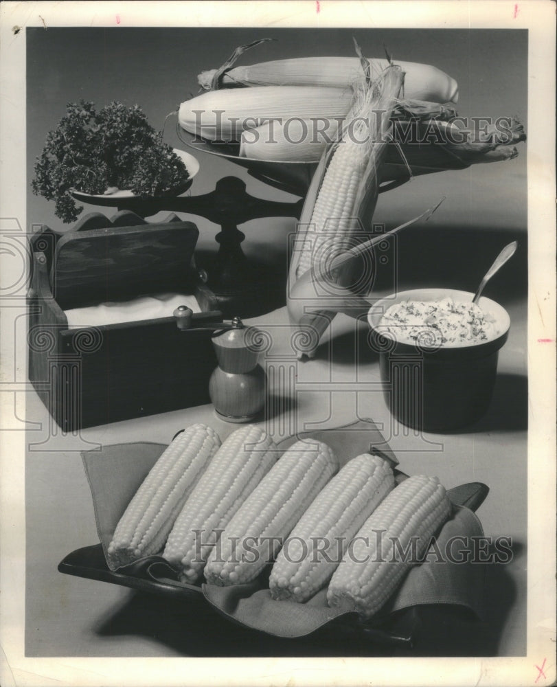 1970 Sweet Corn On The Cob Season - Historic Images
