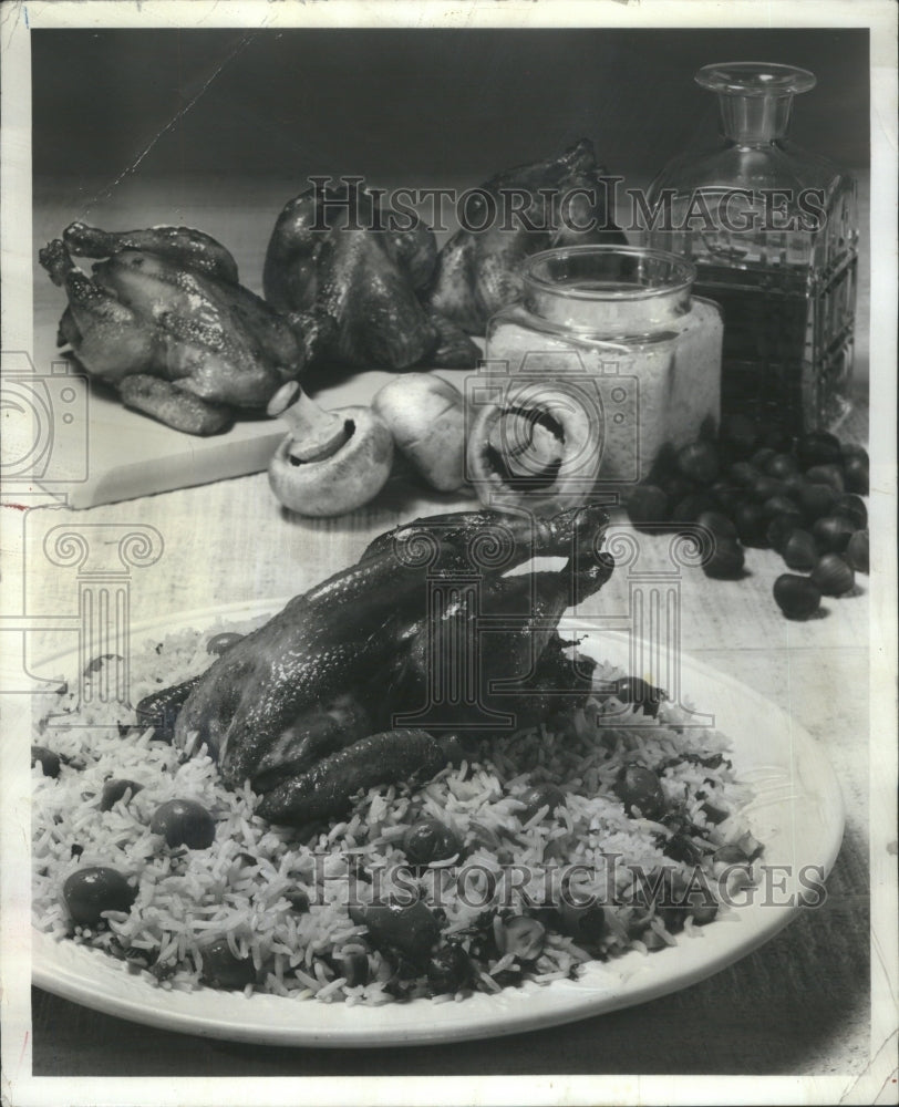 1972 Rock Cornish Hens Hybrid Chicken - Historic Images