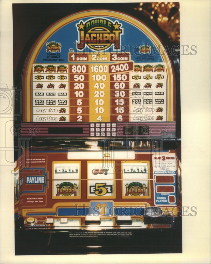 1996 Riverboat Gambling Casino Games - Historic Images