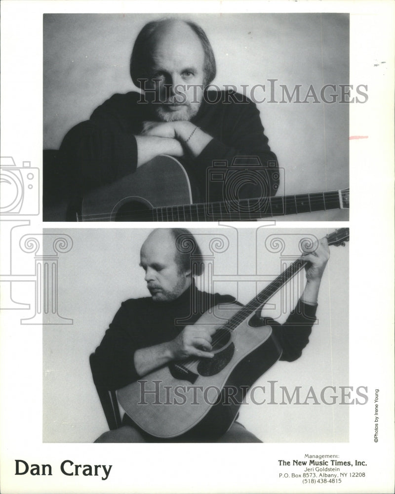 1990, Dan Crary Bluegrass Guitarist Kansas - RRU13017 - Historic Images