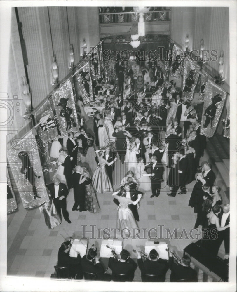 1958 Opera House Lobby Dance and Party - Historic Images