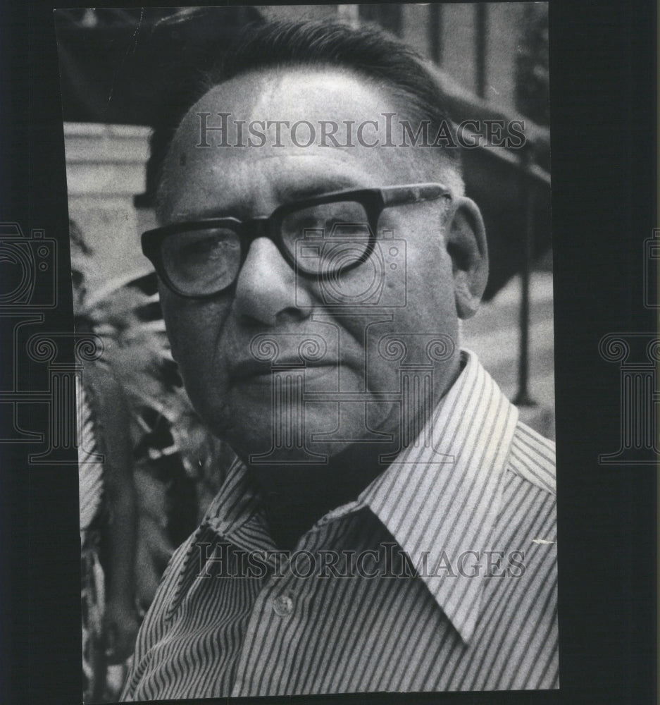 1974 Press Photo Mitchell Whiterabbit Indian Center - RRU13305 - Historic Images