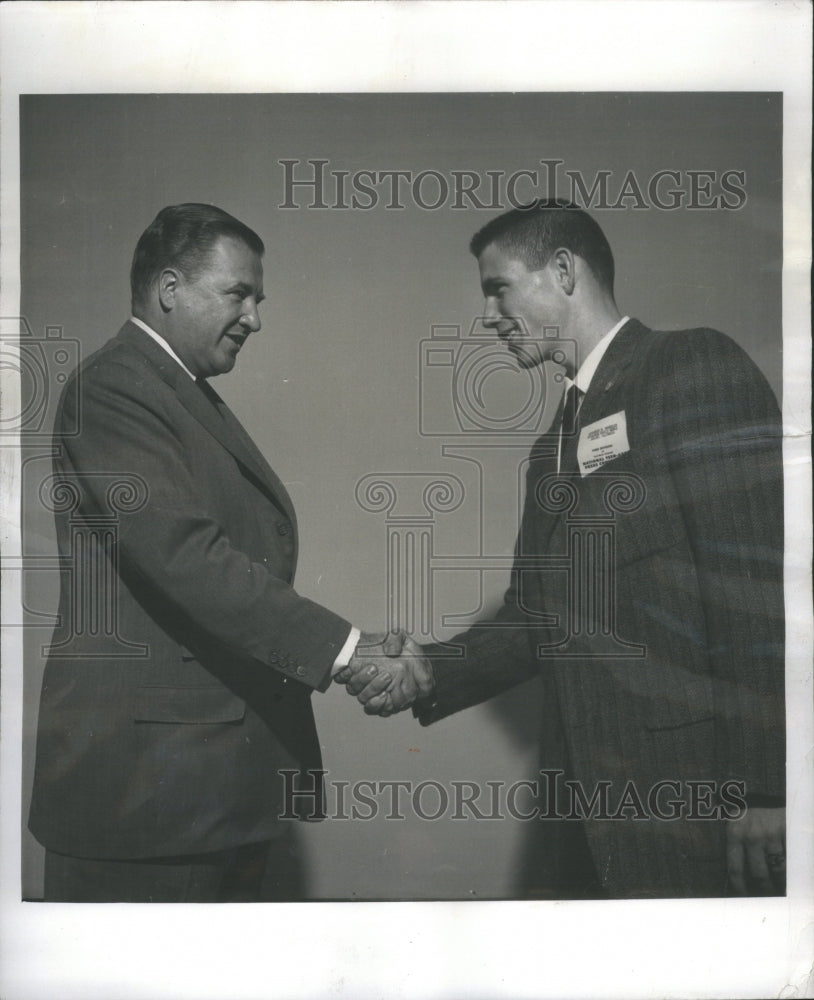 1958, High School Journalist Charles N.Wheel - RRU13429 - Historic Images