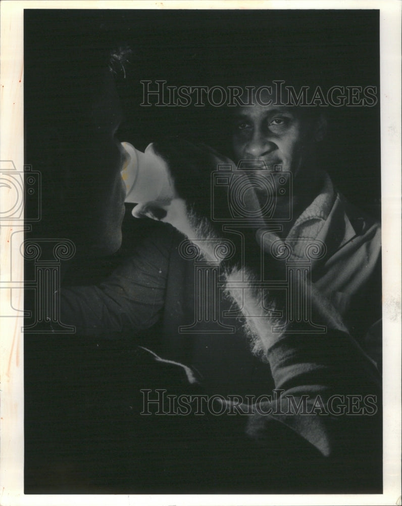 1986 Press Photo James Foster Nurse Methodone Evanston - RRU13599 - Historic Images