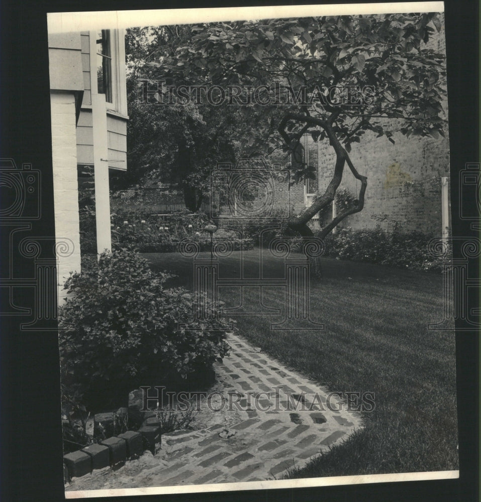 1964 Miss Madge Friedman Garden Flowers - Historic Images