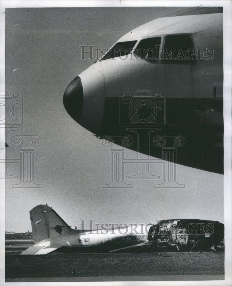 1977 DC-3 Cargo Plane High Winds Wreckage - Historic Images