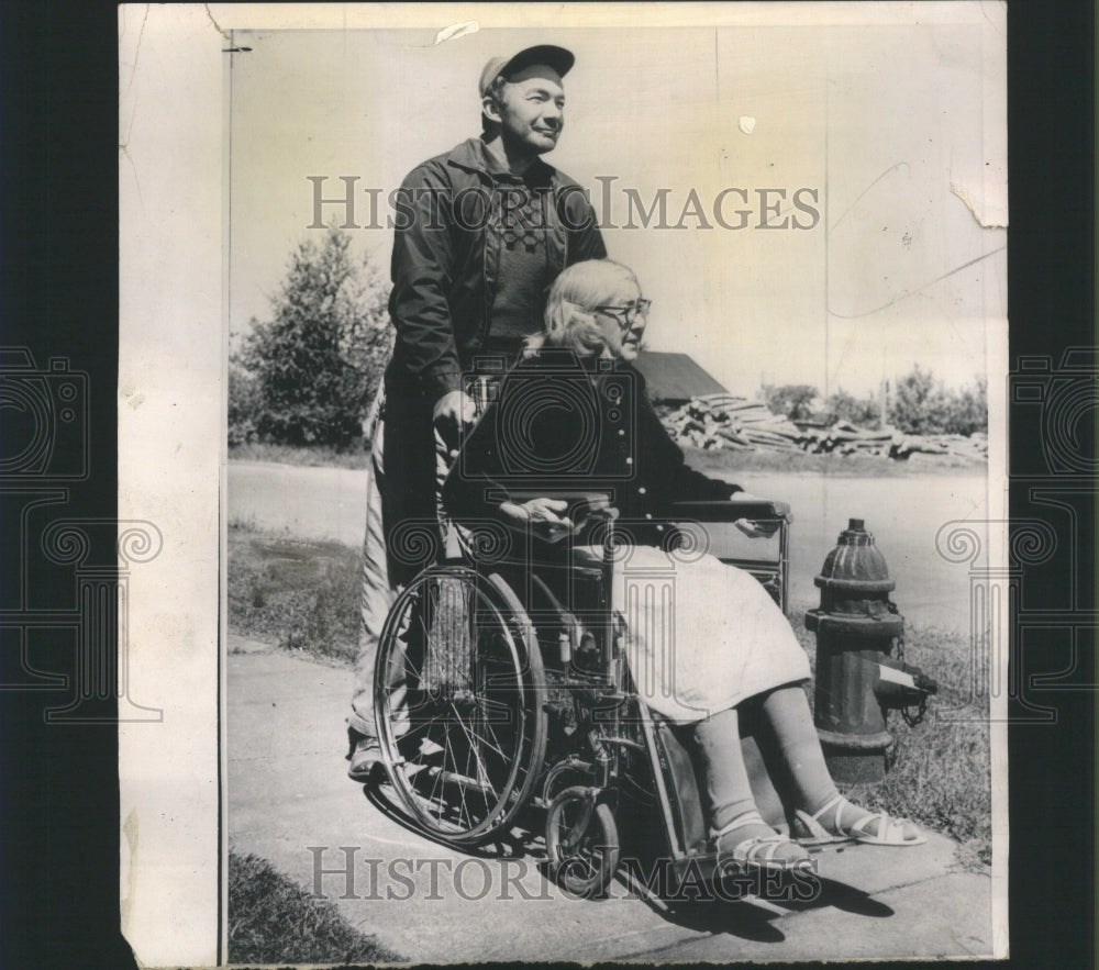 1964, Jerome Meyer Wheelchair - RRU13833 - Historic Images