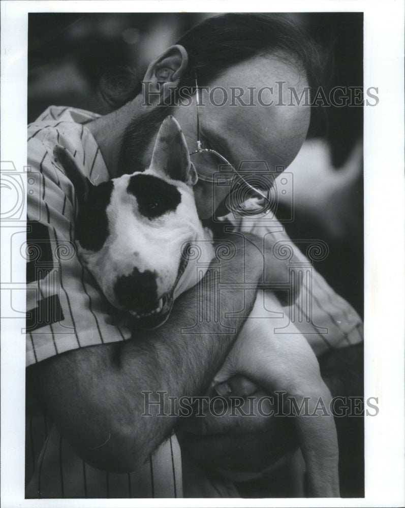 1994 Hobbes Hug Win Best Breed Dog Show - Historic Images