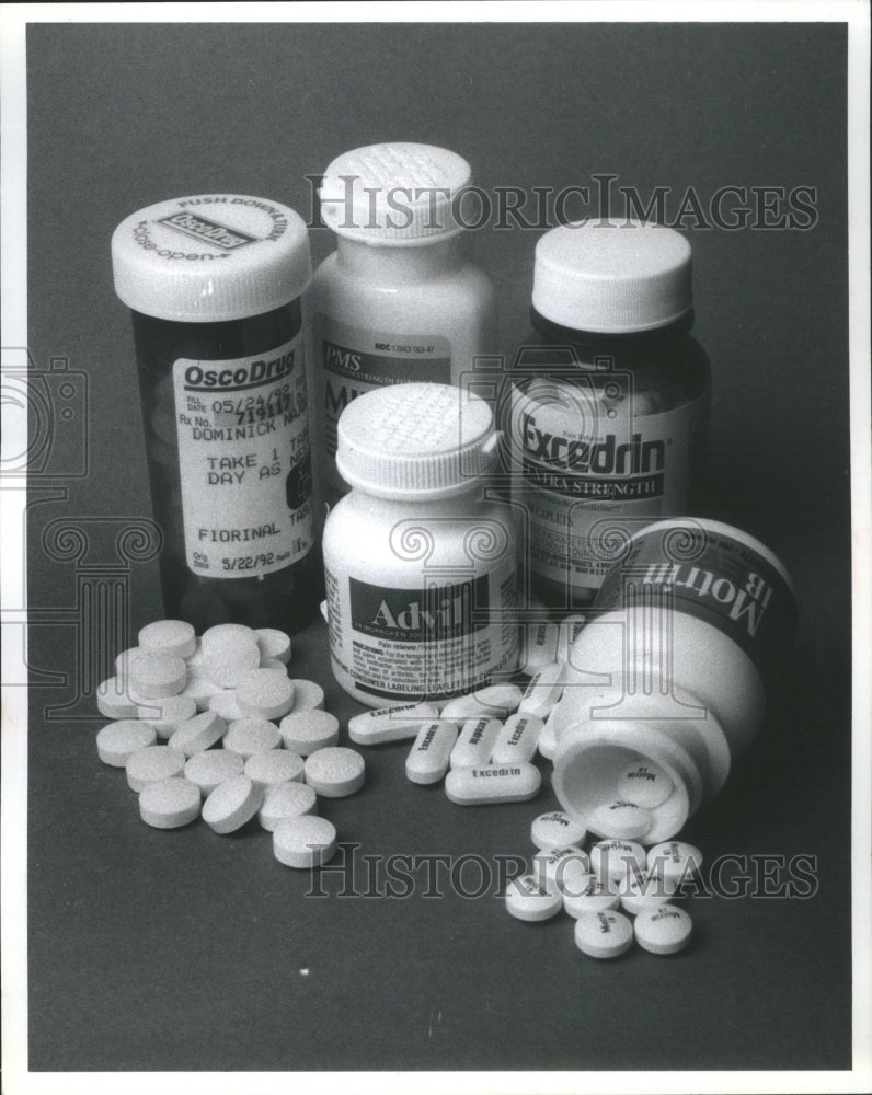 1992 Pain Reliever/Acetaminophen/Ibuprofen - Historic Images