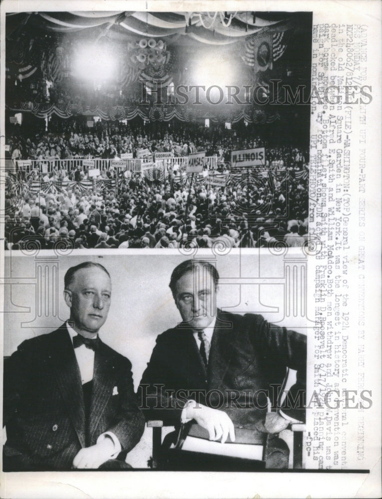 1924 1924 Democratic National Convention - Historic Images