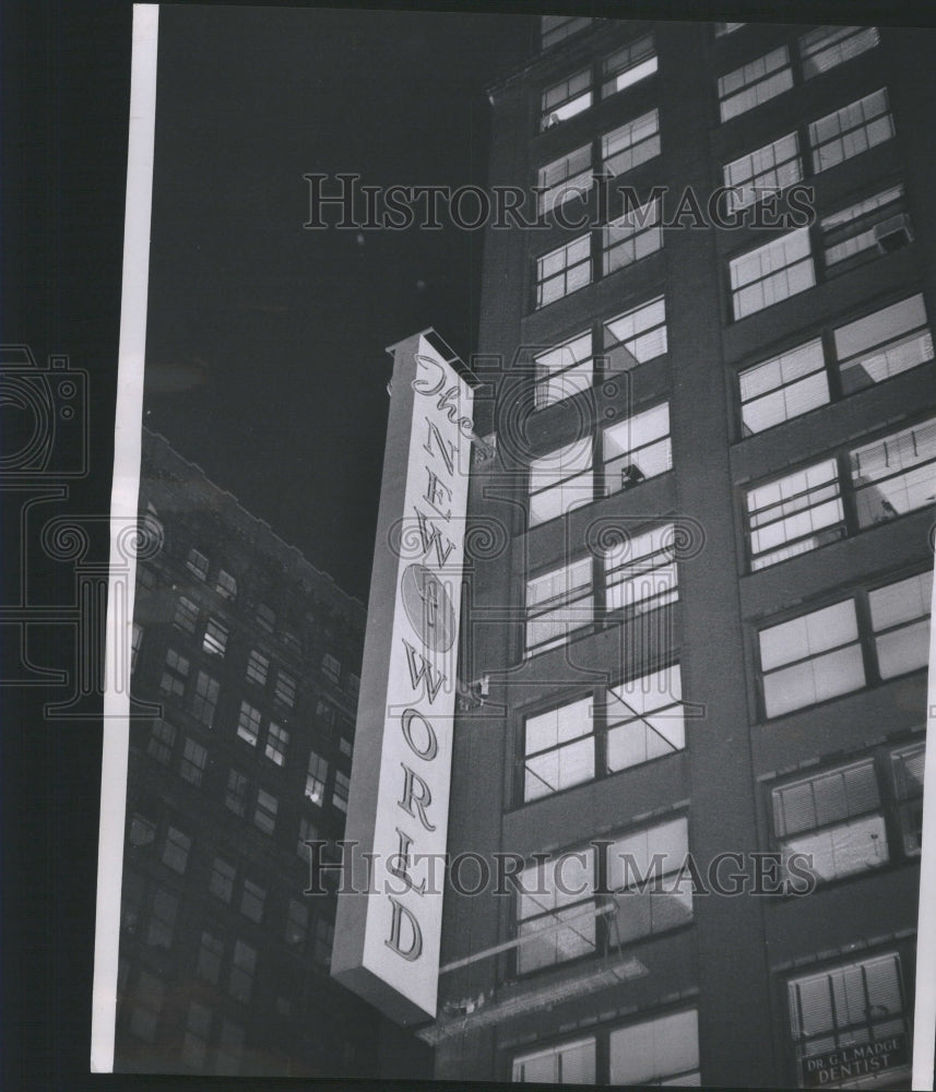 1971 Press Photo The New World Building Signage Chicago - RRU14427 - Historic Images