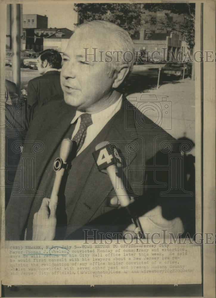 1971 NJ Mayor Thomas J Wheeler conspiracy - Historic Images