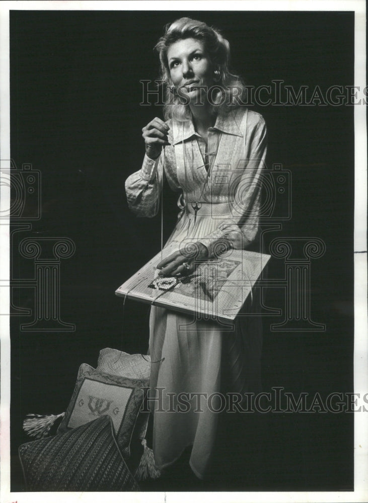 1978 Press Photo Ribbonpoint Judy Moore - Historic Images