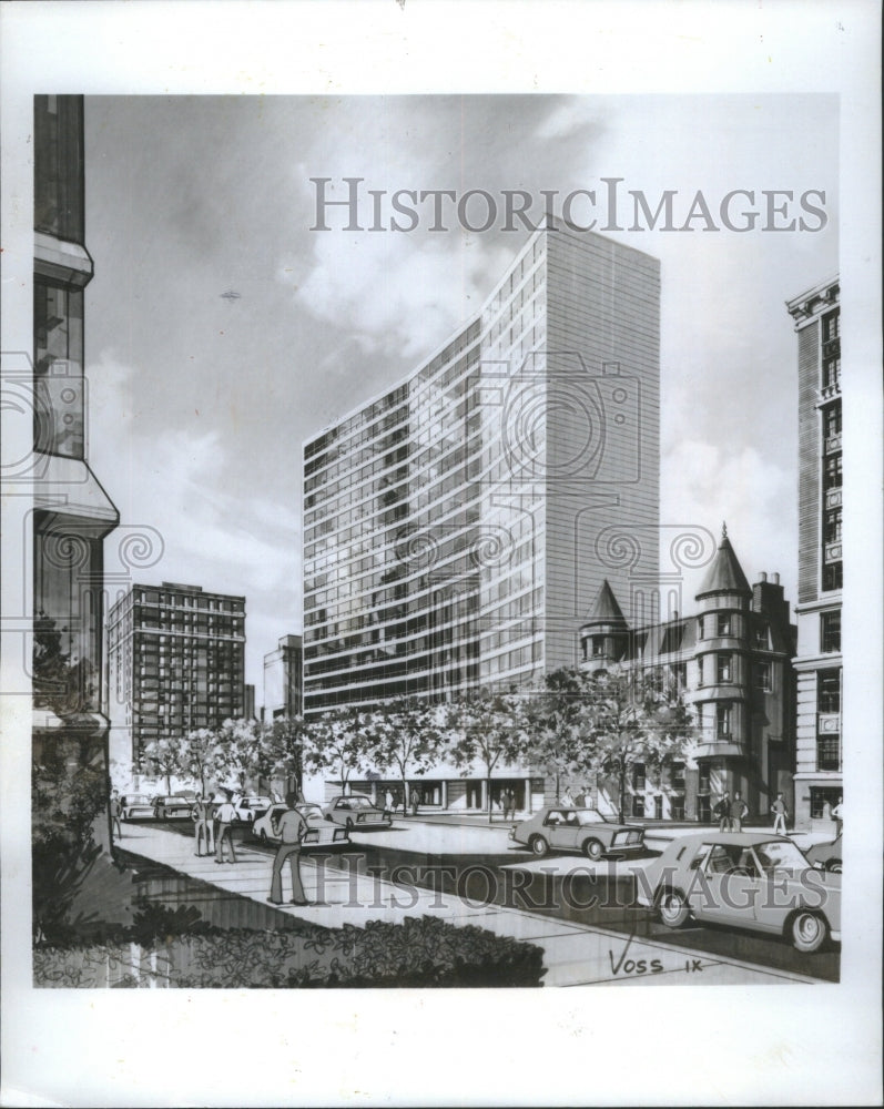 1980 Press Photo 110 E. Delaware Condominium Chicago - RRU15061 - Historic Images