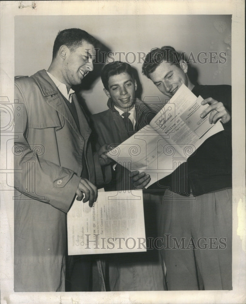 1951 Northwestern University students MICH - Historic Images