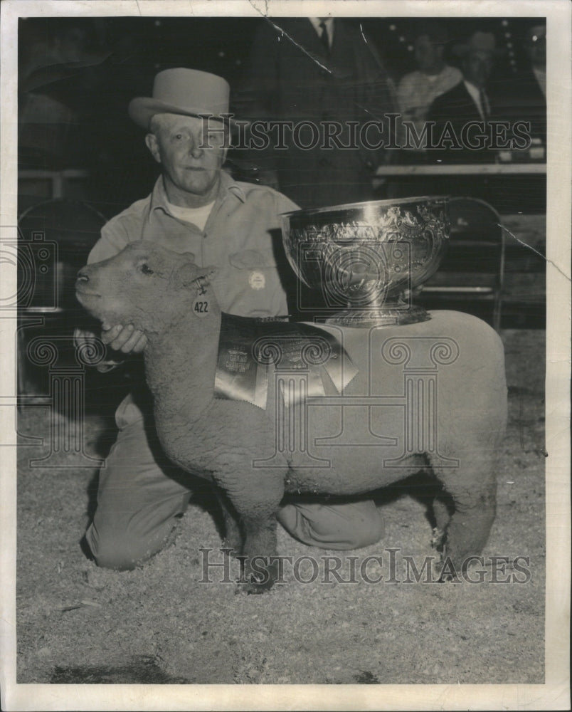 1961 Press Photo Dixon Sheppard Iowa Grand Champion - RRU15333 - Historic Images