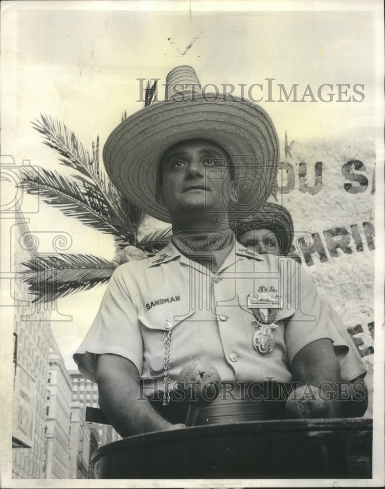 1963 Press Photo Sambera Puerto Rican Shrine Parade - RRU15581 - Historic Images