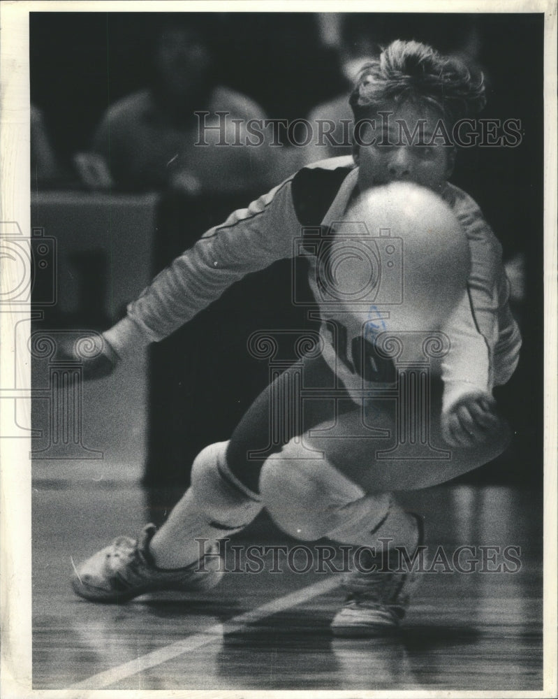 1986 Press Photo Sally Rea Nebraska Tisha Delaney - RRU16613 - Historic Images