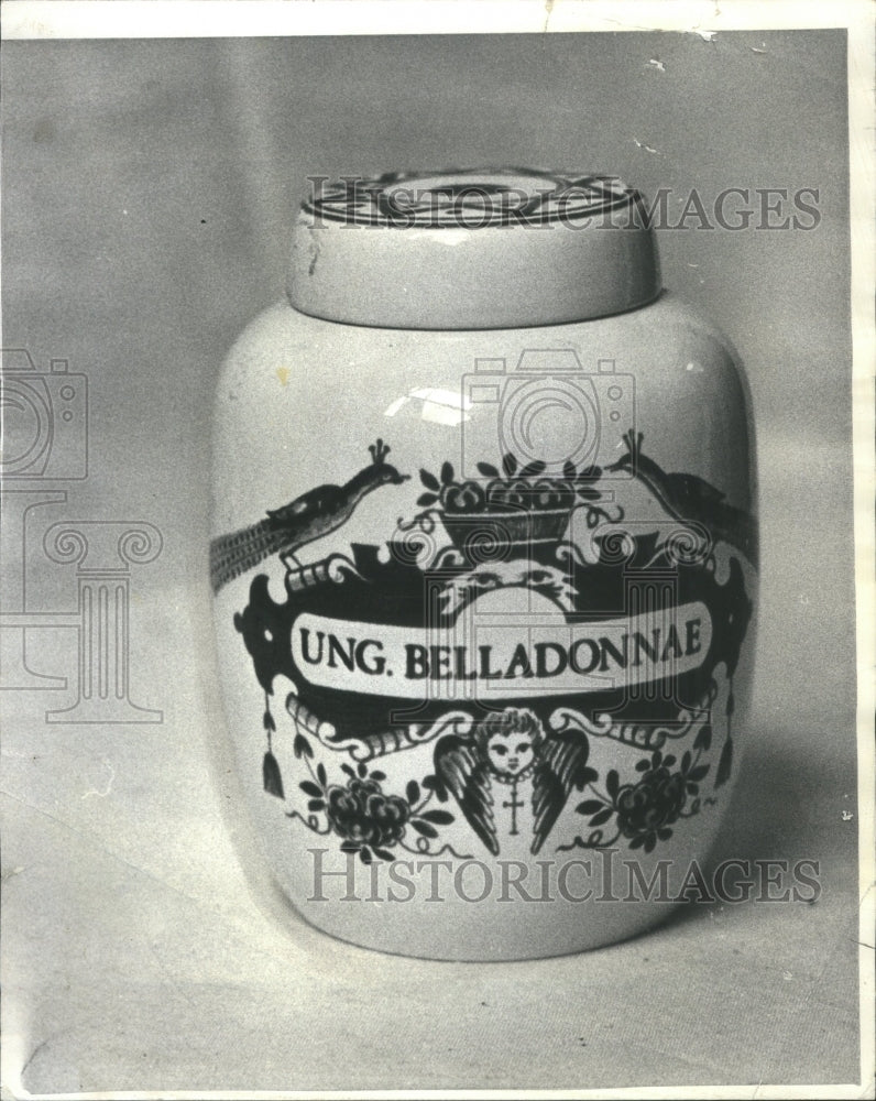 1966, The Delft Apothecary Jar - RRU16727 - Historic Images