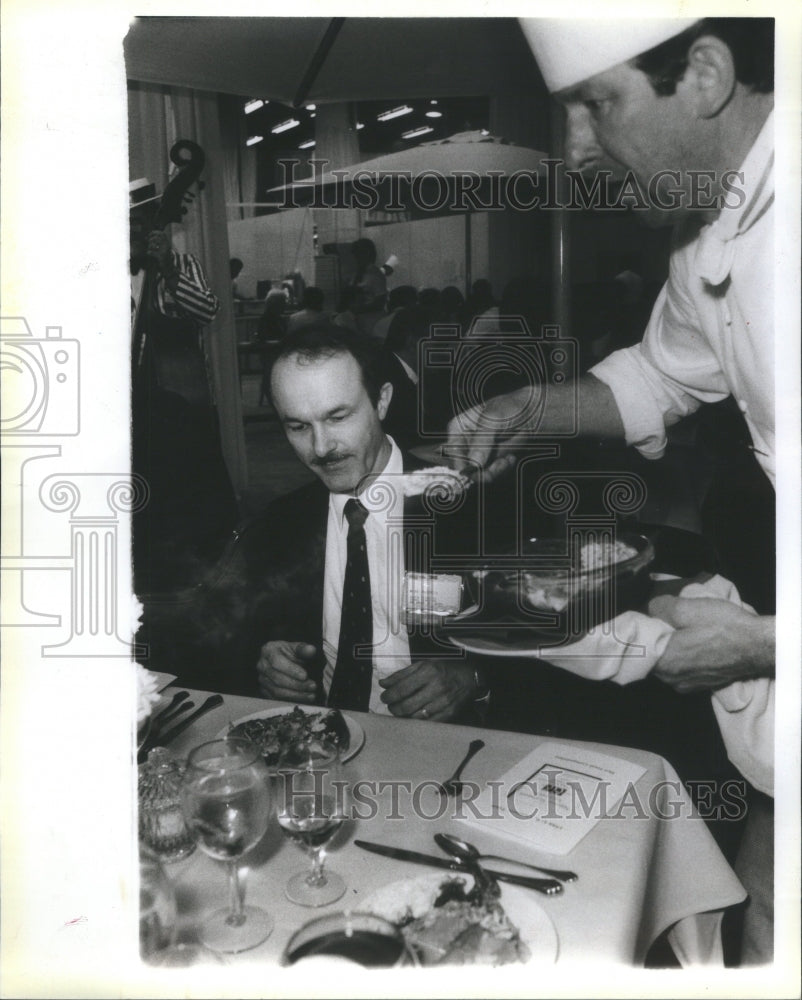 1986 Hartmut Handke Mike Russell Food Cook-Historic Images