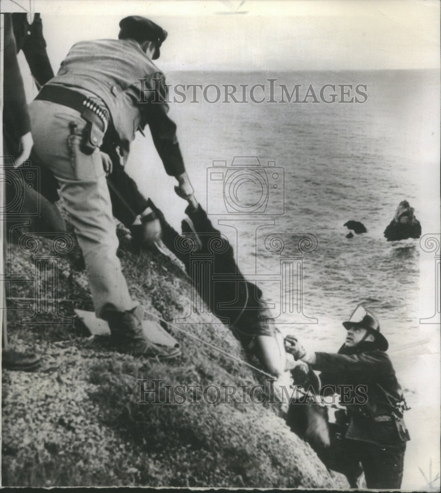 1961 Save Girl From Ocean Ledge-Historic Images