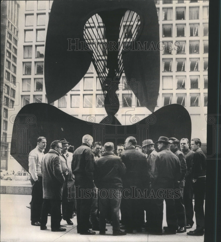 1968 Press Photo Brotherhood of Electrical Workers - RRU17133 - Historic Images