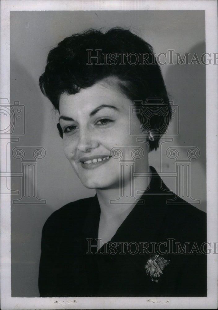 1959 Press Photo Unknown Female - Historic Images