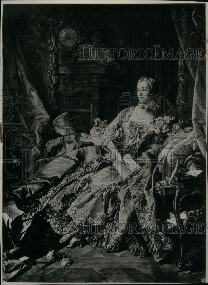 1943 Press Photo La Marquise de Pompadour (Louis XV-171 - RRU18155 - Historic Images