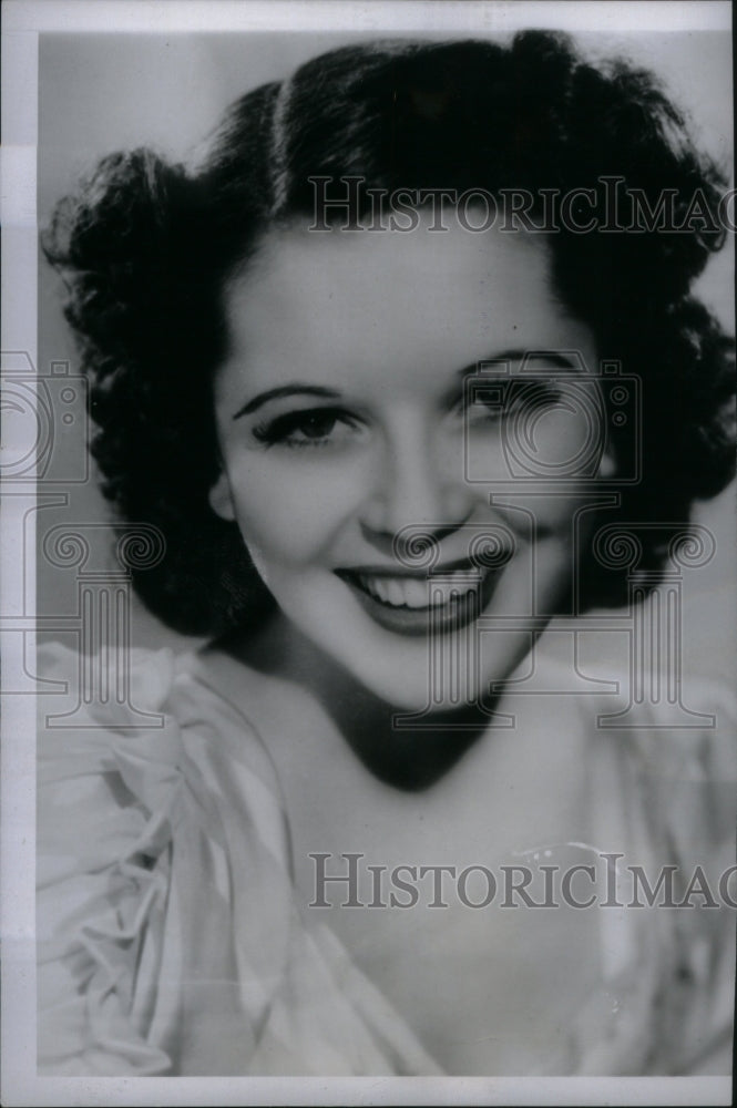 1938 Press Photo Rosella Towne Actress - RRU18447 - Historic Images