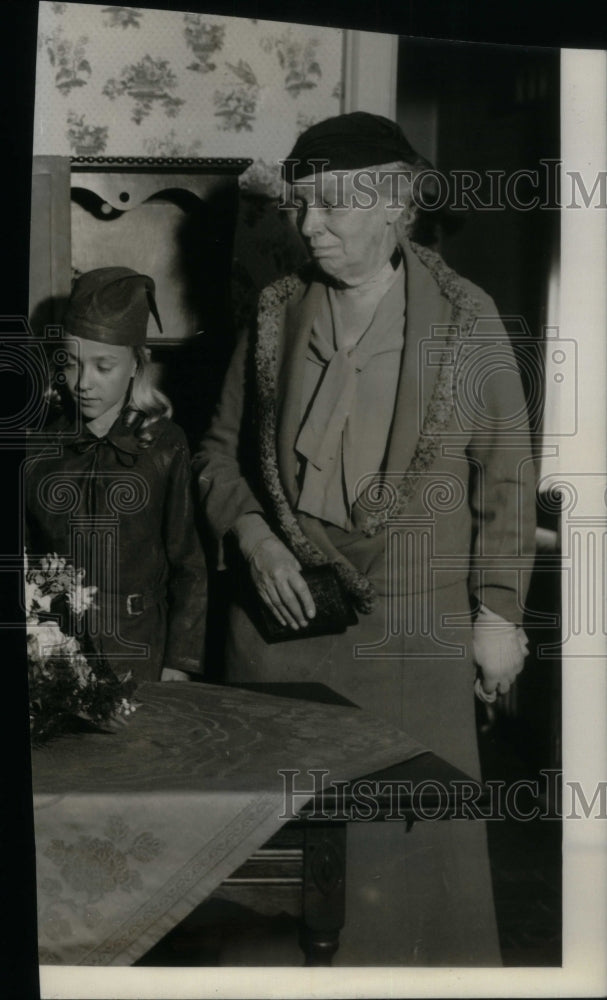 1933 Press Photo Mrs. W. Howard Taft - Historic Images