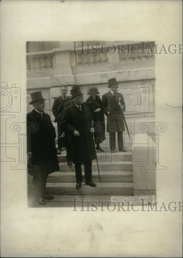1921, Ambassador Geddes Hon. Arthur Balfour - RRU18593 - Historic Images