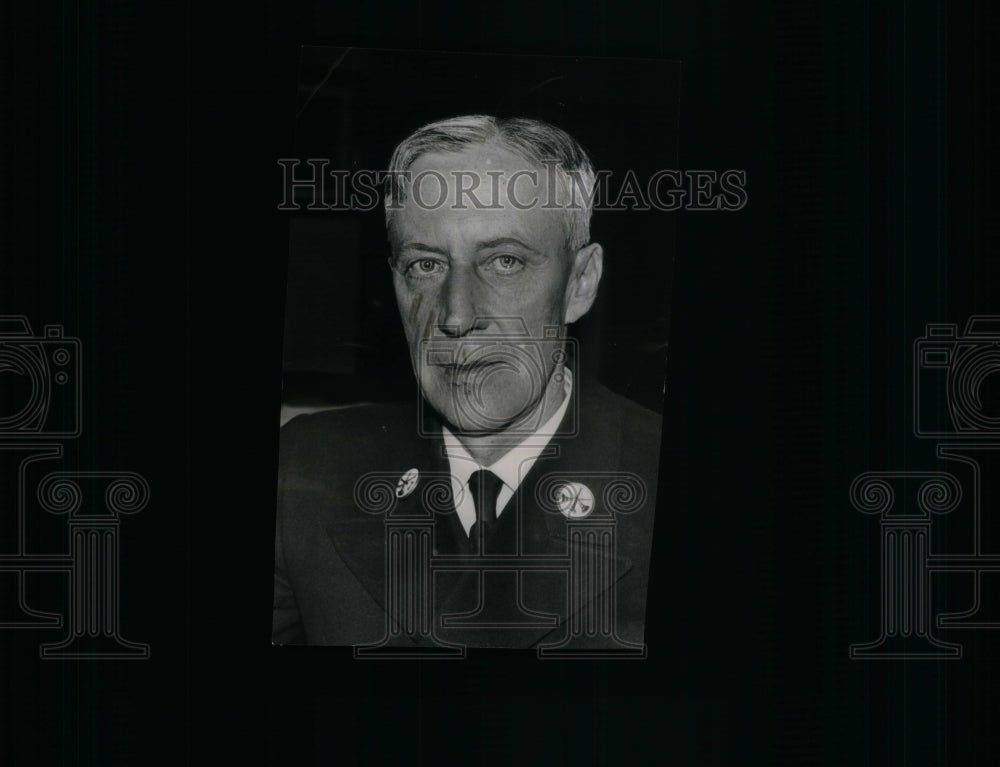 1932 Press Photo Walter RF. Isreal, appointed fire chie - Historic Images