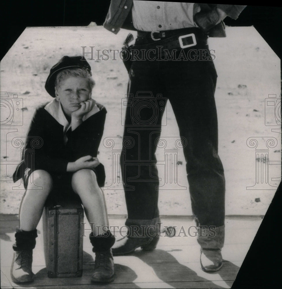 1933, Actors Jackie Cooper Addison Richard - RRU18869 - Historic Images
