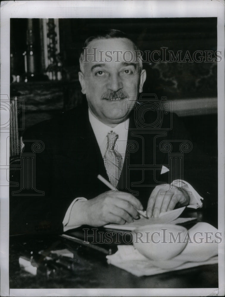 1948 Henri Queuille radical socialist - Historic Images