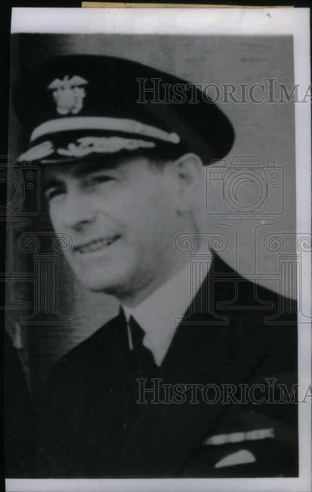 1942 Press Photo Vice Admiral William Glassford Navy - RRU19141 - Historic Images