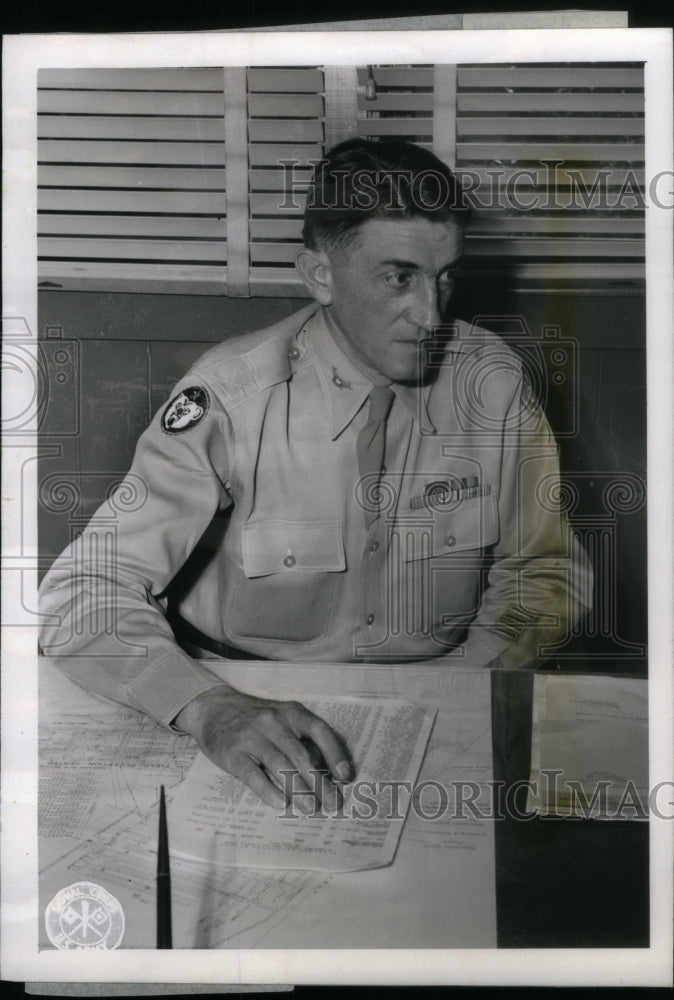 1945 Col. Robert F. Gleim War Department - Historic Images