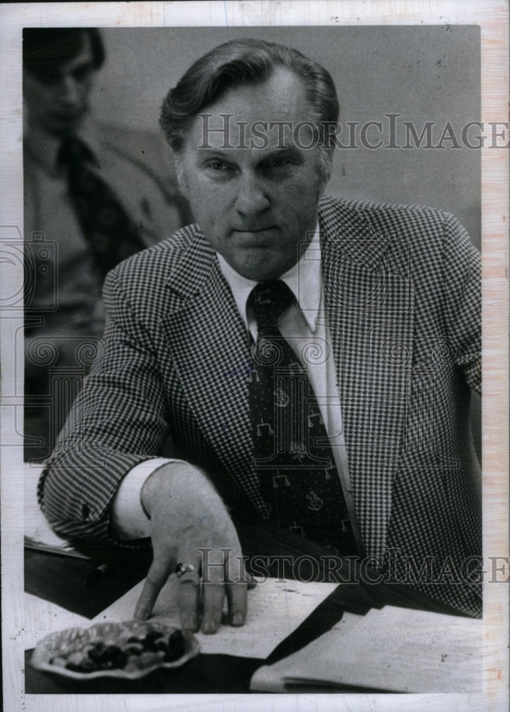 1978 Press Photo Robert Vanderson Republican Senator US - Historic Images