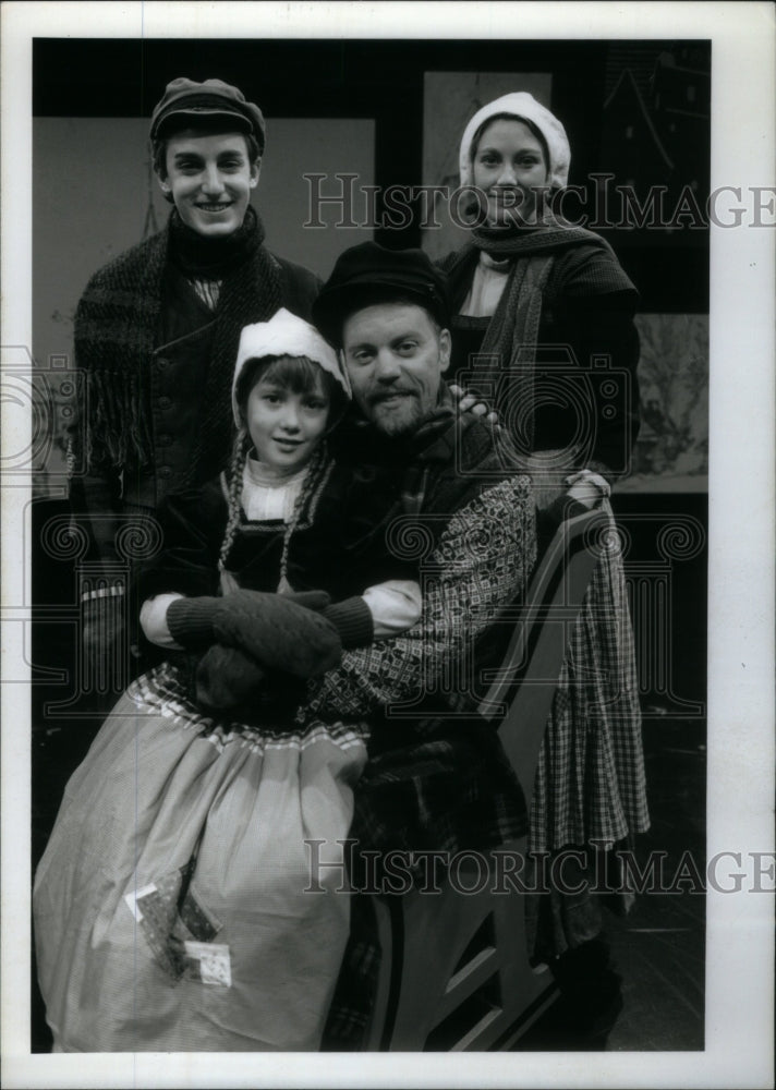 1996, &quot;Hans Brinker&quot; casts - RRU19541 - Historic Images