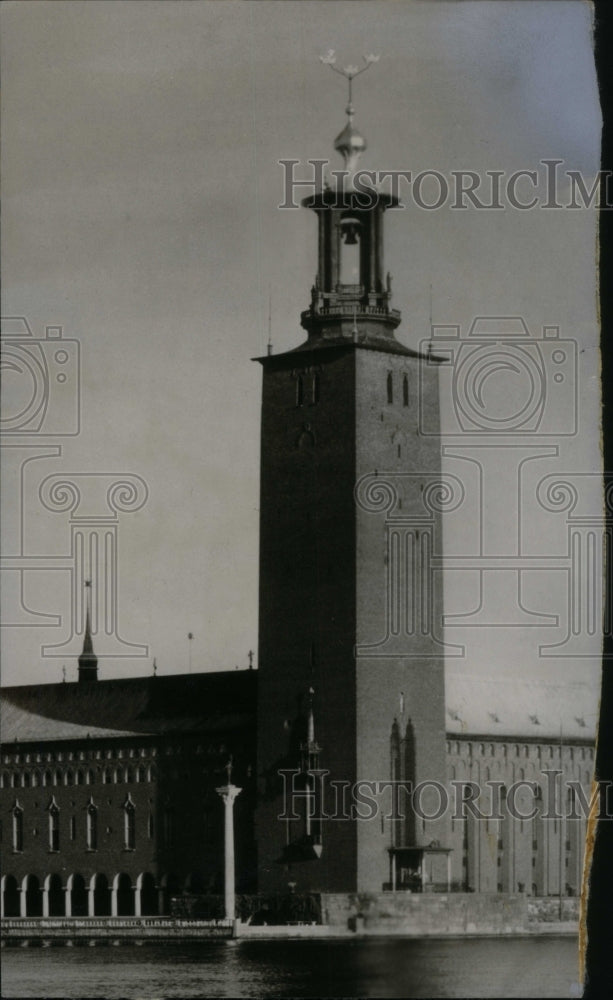 1964 Town Hall in Stockholm, Sweden. - Historic Images