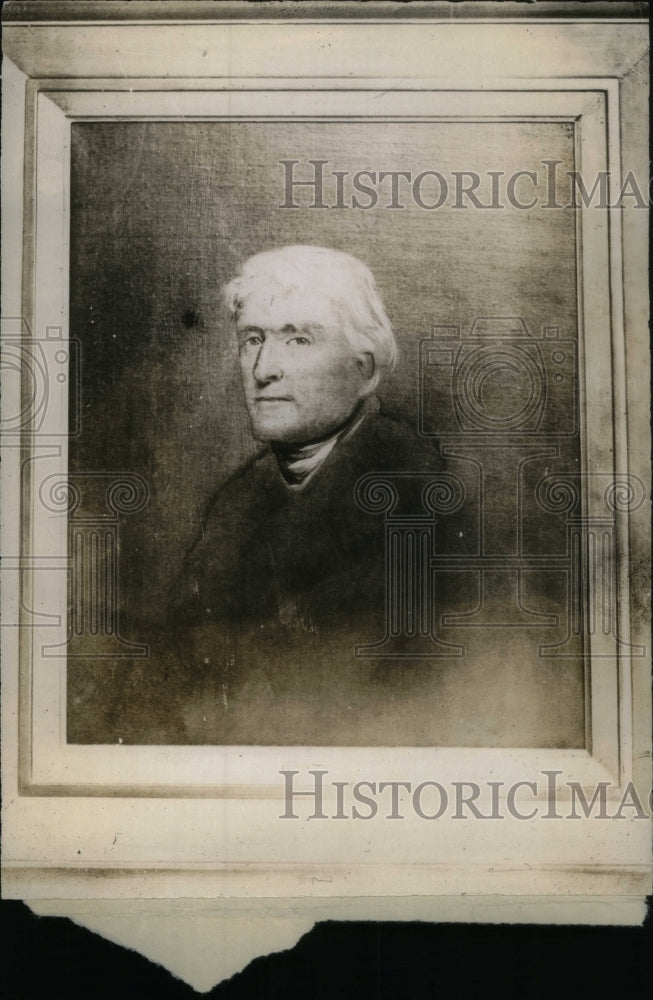 Press Photo Thomas Jefferson, a founding father - Historic Images