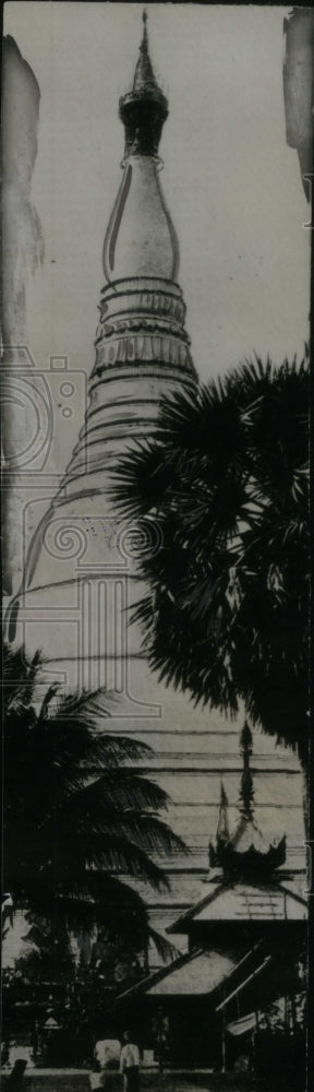 1929 Rangoon India Burma Architecture - Historic Images